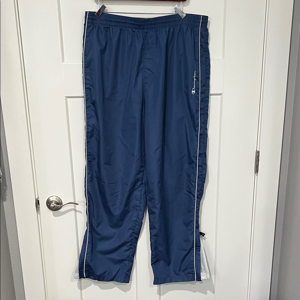 Vintage  Champion Blue Track Pants Sz XL